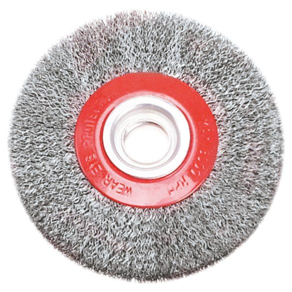 VERTO DRÓTKORONG KÖRKEFE HULLÁMOS 125mm 62H210