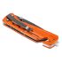 NEO TOOLS Összecsukható kés, 11,5cm, retesszel és szíjvágó pengével, penge: 8.5cm 63-026