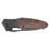NEO TOOLS Összecsukható kés 22cm, rozsdamentes acél, penge: 11cm, fa markolat berakás 63-115