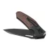 NEO TOOLS Összecsukható kés 22cm, rozsdamentes acél, penge: 11cm, fa markolat berakás 63-115