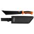 NEO TOOLS Bozótvágó kés, 40cm, rozsdamentes acél, kétkomponensű fogantyú TPR+PP, fűrész funkció, penge: 25.5cm, tokkal 63-117