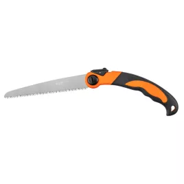   NEO TOOLS Túlélő kézifűrész, 21cm, összecsukható, Penge vastagság 0,85mm, 66HRC, 3 soros pengefelépítés 63-120