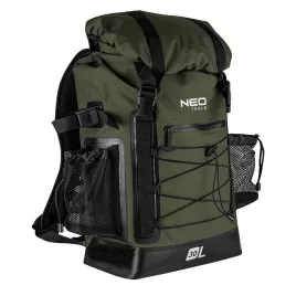   NEO TOOLS Vízálló hátizsák 600D, 30L, 32x63x18cm, sötétzöld 63-131