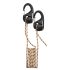 NEO TOOLS Rugós kötélfeszítő karabíner + paracord kötél(3,5mmx1,5m) készlet, 3db 63-155