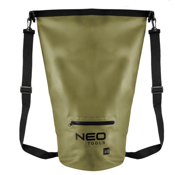 NEO TOOLS Vízálló hátizsák, PVC, 28X65cm, 40L 63-162