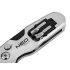 NEO TOOLS Trapézpengés kés, összecsukható, alu házas, 1+3 penge, 2 db csavarhúzóbittel 63-705