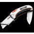 NEO TOOLS Trapézpengés összecsukható sniccer + kés, 5 pengével 63-710