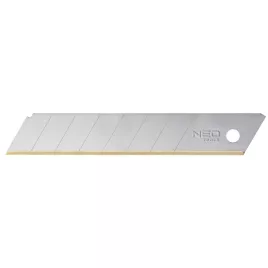 NEO TOOLS Törhető penge titán éllel 18mm, 10db 64-020