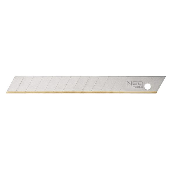 NEO TOOLS Törhető penge titán éllel 9mm, 10db 64-220