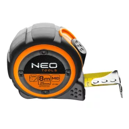 NEO TOOLS Mérőszalag 8m / 25mm, acél, mágneses 67-188