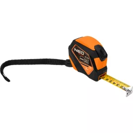   NEO TOOLS Mérőszalag, 3m/16mm, acél, mágneses, autostop+ rögzítő 67-231