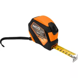  NEO TOOLS Mérőszalag, 10m/25mm, acél, mágneses, autostop+ rögzítő 67-235