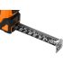 NEO TOOLS Mérőszalag, 3m/16mm, erősített rugós, acél, fekete szalag fehér nagyított skálával, mágneses, autostop+rögzítő 67-241