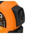 NEO TOOLS Mérőszalag, 7,5m/25mm, erősített rugós, acél, fekete szalag fehér nagyított skálával, mágneses, autostop+rögzítő 67-244