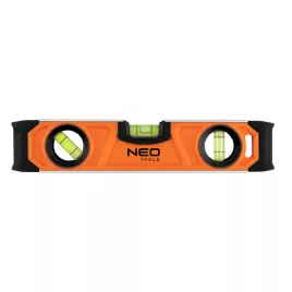 NEO TOOLS Torpedó vízmérték 230mm, mágneses 71-002