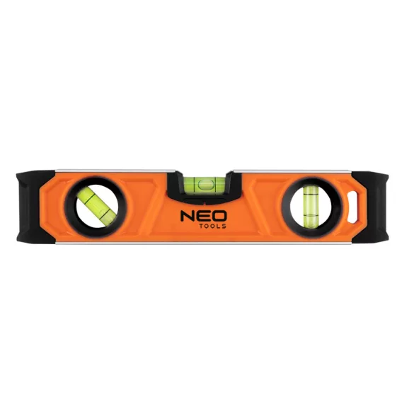 NEO TOOLS Torpedó vízmérték 230mm, mágneses 71-002