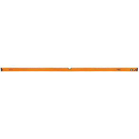 NEO TOOLS Vízmérték 200cm, 2 libella, 1 mart talp 25 év garanciával 71-067