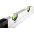 NEO TOOLS Vízmérték, alumínium, lejtésmérő, 5 libella, fogantyú, 60cm 71-122