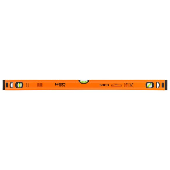 NEO TOOLS Vízmérték, alu, 3 libellás, S 300, 80cm 71-133