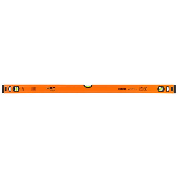 NEO TOOLS Alumínium vízmérték S 300, 3 libellás, 100 cm 71-134