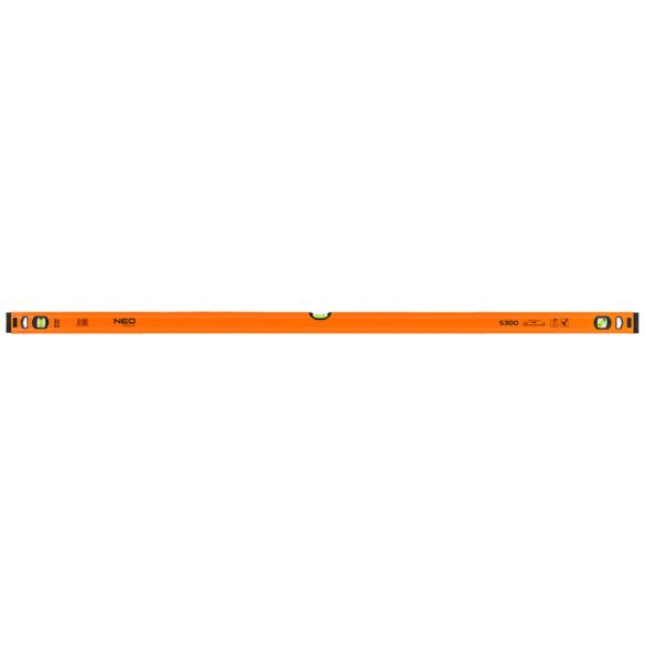 NEO TOOLS Alumínium vízmérték S 300, 3 libellás, 150 cm 71-136
