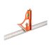 NEO TOOLS Profi szögmérő, derékszög és vonalzó, rozsdamentes-alu 30cm 72-125