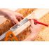 NEO TOOLS Profi szögmérő, derékszög és vonalzó, rozsdamentes-alu 30cm 72-125