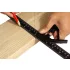 NEO TOOLS Profi szögmérő, derékszög és vonalzó, festett-alu 30cm 72-127