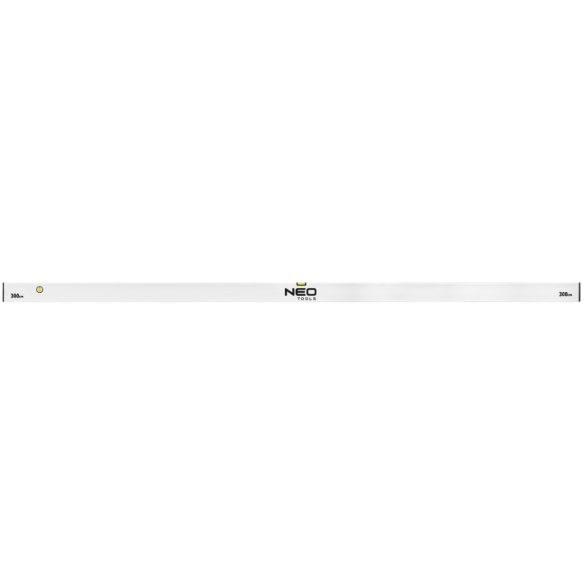 NEO TOOLS Ölesléc, 300cm - 2 libella, vízszintes, függőleges, Minimum rendelés: 3db 72-525