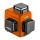 NEO TOOLS Lézeres szintező, 3D önbeálló keresztvonallézer, 3x360 fokos, 15m, mágneses tartó, céltábla, koffer, piros 2 év garanciával 75-104