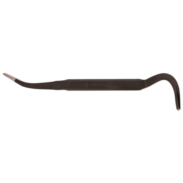 TOPEX Feszítővas 300mm, 21x10mm, 100 fok, ovális 04A130