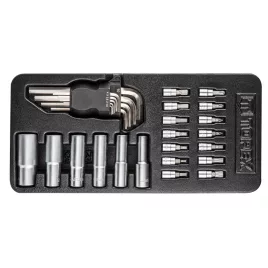 TOPEX Szerszámkészlet 29db, műhelykocsitálcával 79R515