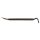 TOPEX Feszítővas 600x29x16mm, 100 fok, ovális 04A160