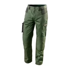   NEO TOOLS Olíva Munkásnadrág, CAMO, 60% pamut, 40% polyester, 255 g/m2, S 81-222-S