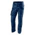 NEO TOOLS Munkanadrág tengerészkék terepmintás, Camo, Navy, 60% pamut + 40% poliészter, XS 81-223-XS
