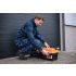 NEO TOOLS Munkanadrág tengerészkék terepmintás, Camo, Navy, 60% pamut + 40% poliészter, XS 81-223-XS