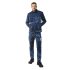 NEO TOOLS Munkanadrág tengerészkék terepmintás, Camo, Navy, 60% pamut + 40% poliészter, XS 81-223-XS