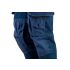 NEO TOOLS Farmer Munkásnadrág, DENIM, 98% pamut, térdvédő betét zsebbel, gombos oldalzsebekkel, 255 g/m2, XL 81-228-XL