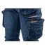 NEO TOOLS Farmer Munkásnadrág, DENIM, cipzáros oldalzsebekkel, 98% pamut, 410 g/m2, XXXL 81-229-XXXL