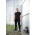 NEO TOOLS Farmer Munkásnadrág, DENIM, fekete, 98% pamut, térdvédő zseb, gombos oldalzsebek, 255 g/m2, L 81-236-L