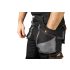 NEO TOOLS Karcsúsított(slim fit), Munkásnadrág, HD, 60% pamut, 37% polyester, 3% elastane, 285 g/m2, övvel, L 81-238-L