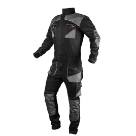   NEO TOOLS Overall, HD, karcsúsított(slim fit), 60% pamut, 37% polyester, 3% elastane, 285 g/m2, S 81-258-S