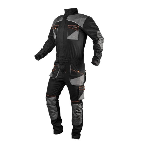 NEO TOOLS Overall, HD, karcsúsított(slim fit), 60% pamut, 37% polyester, 3% elastane, 285 g/m2, XL 81-258-XL
