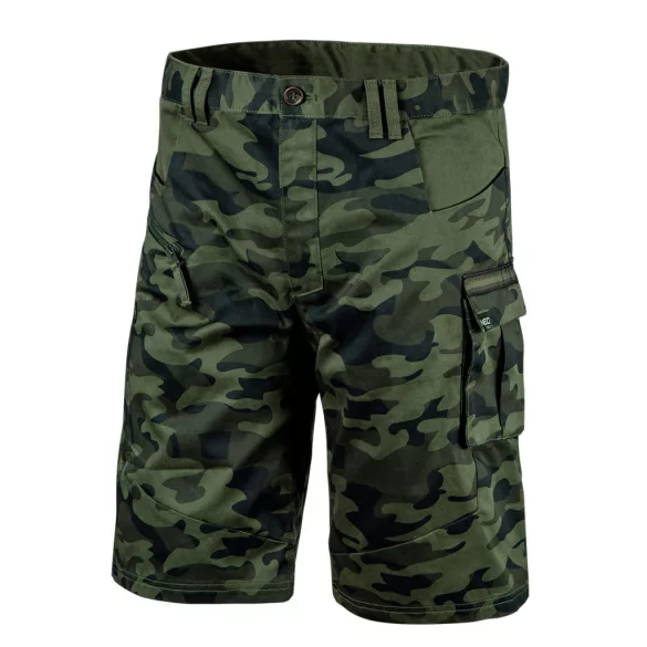 NEO TOOLS Terepmintás Rövid munkásnadrág, CAMO, 60% pamut, 40% polyester, 255 g/m2, M 81-271-M