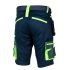 NEO TOOLS Rövid munkásnadrág, övvel, PREMIUM, 62% pamut, 35% polyester, 3% elastane, XXL 81-276-XXL
