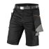 NEO TOOLS Karcsúsított(slim fit) Rövid munkásnadrág, 60% pamut, 37% polyester, 3% elastane, 285 g/m2, övvel, XXXL 81-278-XXXL