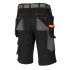 NEO TOOLS Karcsúsított(slim fit) Rövid munkásnadrág, 60% pamut, 37% polyester, 3% elastane, 285 g/m2, övvel, XXXL 81-278-XXXL