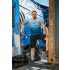 NEO TOOLS Farmer Rövid munkásnadrág, DENIM, cipzáros oldalzsebekkel, 98% pamut, 410g/m2, XXXL 81-279-XXXL