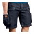NEO TOOLS Farmer Rövid munkásnadrág, DENIM, cipzáros oldalzsebekkel, 98% pamut, 410g/m2, XXXL 81-279-XXXL