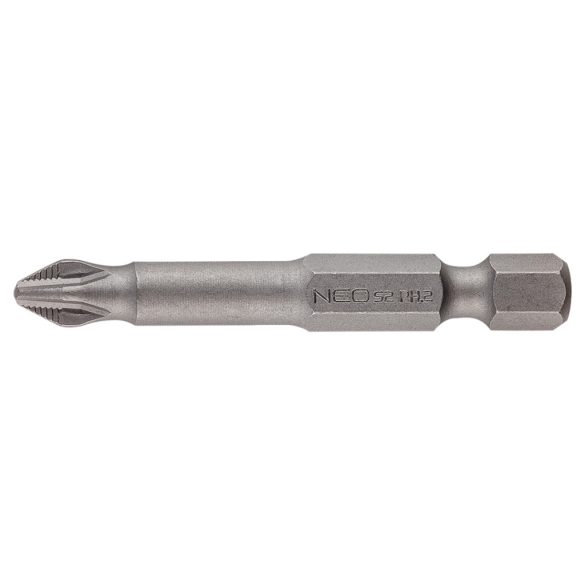 NEO TOOLS Csavarhúzó bit PH2X50mm, 5db 25 év garanciával 06-037